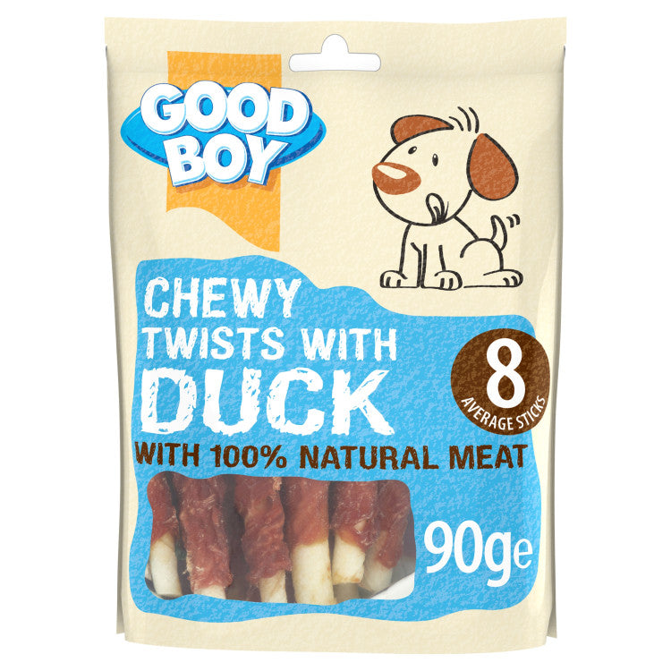 Chewy Duck Twists 90g