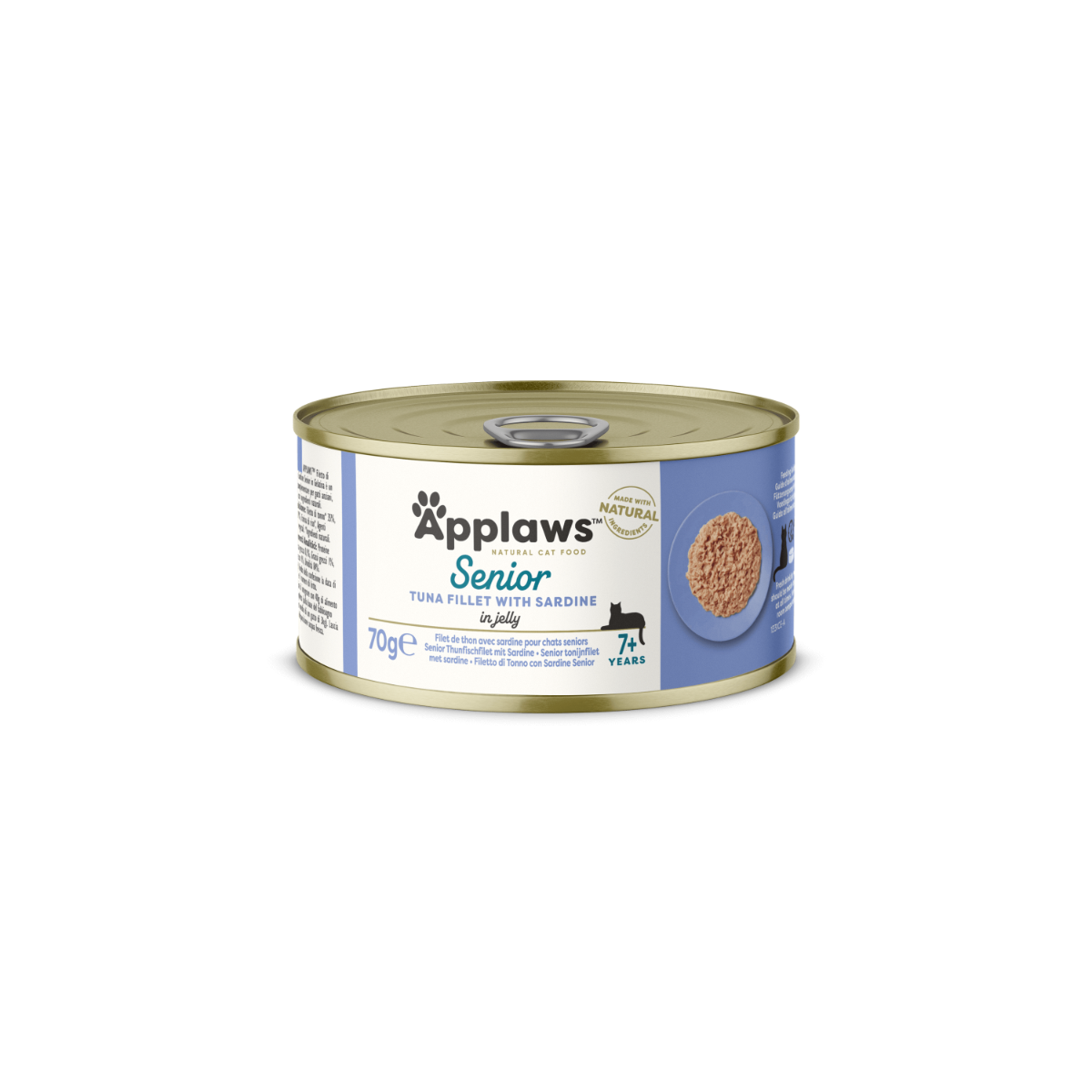 Senior Tuna with Sardines 70g