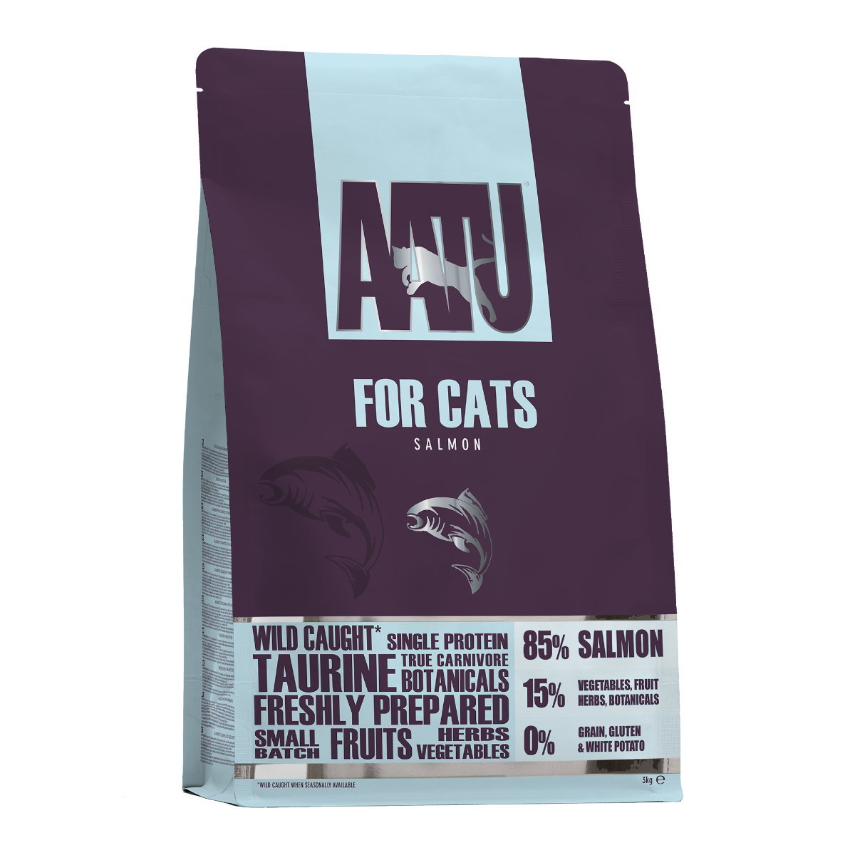 Wild Caught Salmon Dry Cat Food 3kg