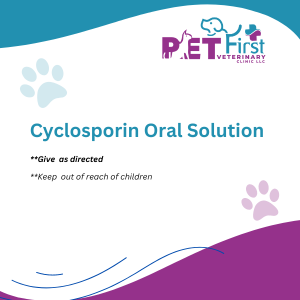 Cyslosporin Oral Solution