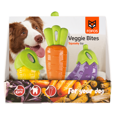 Veggi Chew Toy Set