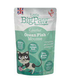 Gourmet Ocean Fish Mousse Wet Cat Food 85g