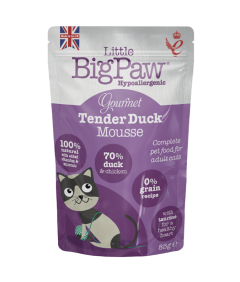 Gourmet Tender Duck Mousse Wet Cat Food 85g