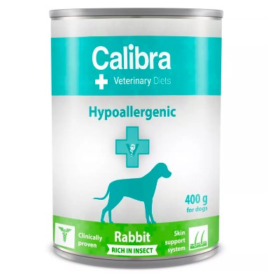 VD Cans Dog Hypoallergenic Rabbit & Insect 400g