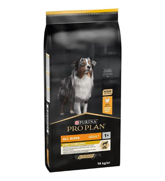 Light-Sterilised With Optiweight Chicken Adult Dry Dog Food